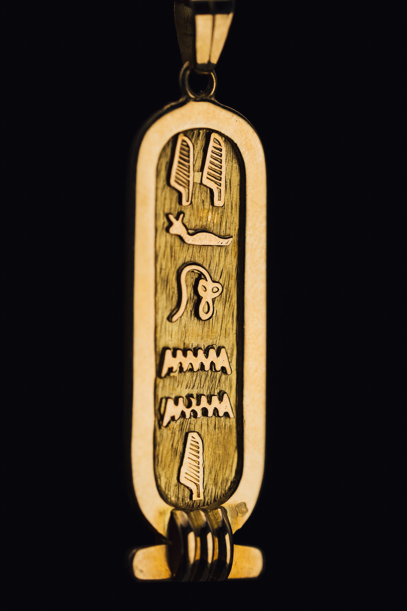 18k Yellow Gold Egyptian Style Pendant