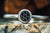 14k White Gold Pave' Black Diamond Ring