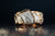 14k Yellow Gold and Meteorite Men's Ring