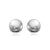 Sterling Silver 8mm Button Studs