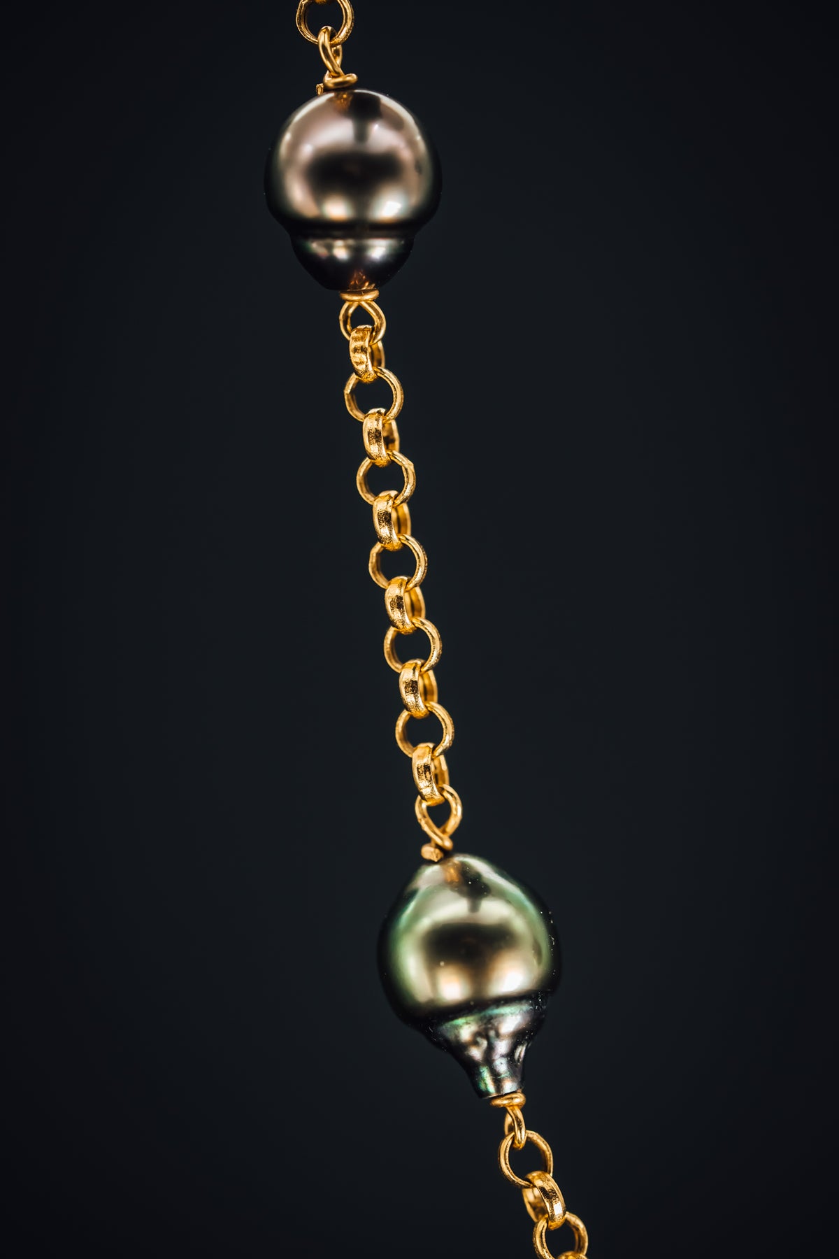 18k Yellow Gold Sou Sea Pearl Necklace