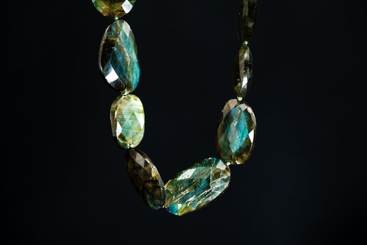 Sterling Silver Labradorite Necklace