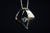 Sterling Silver Blue Topaz Pendant