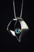 Sterling Silver Blue Topaz Pendant