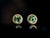 18k Yellow Gold Peridot Stud Earrings