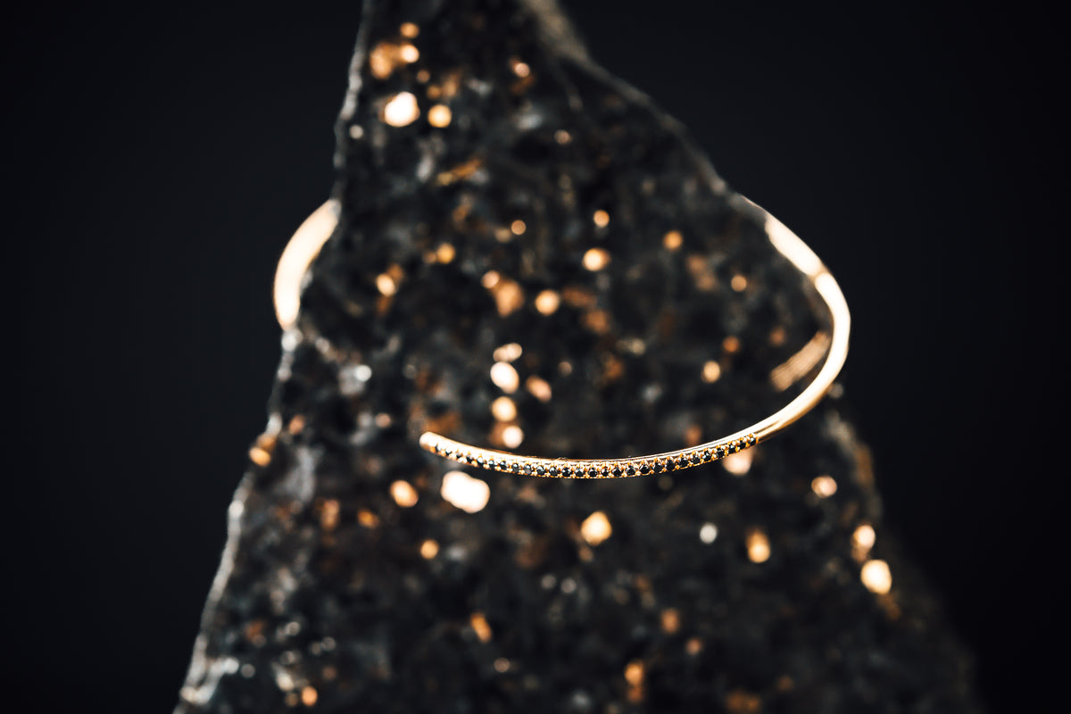 14k Rose Gold Diamond Bracelet