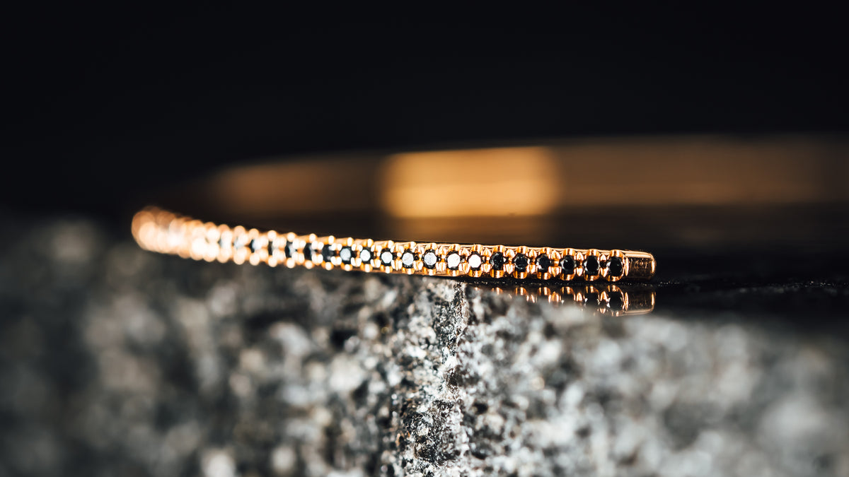 14k Rose Gold Diamond Bracelet