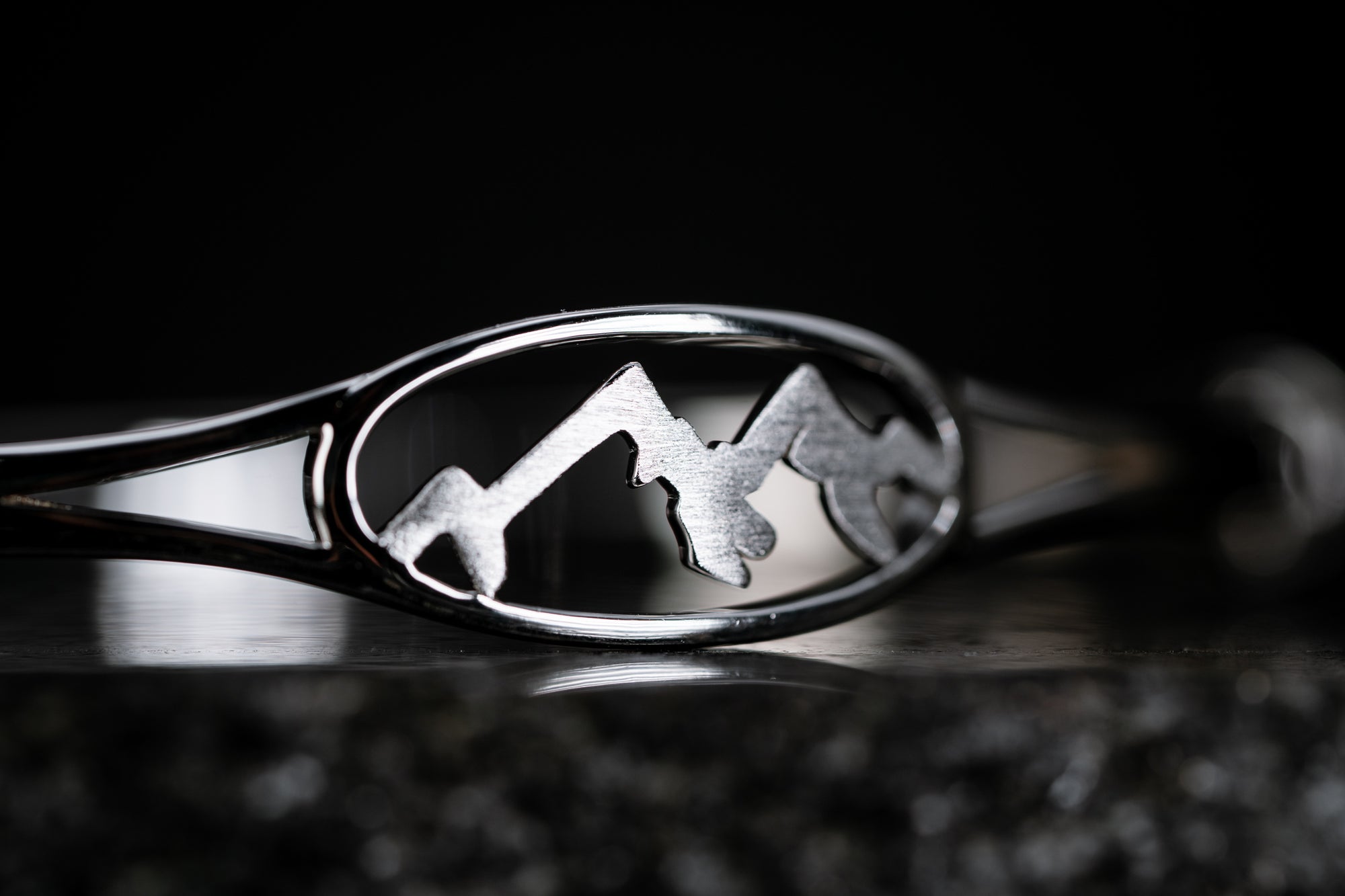 Sterling Silver Mountain Peaks Bracelet