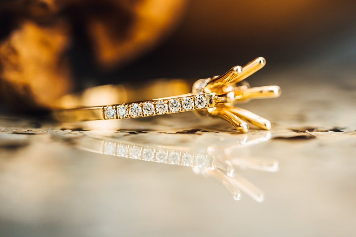 14k Yellow Gold Mounting