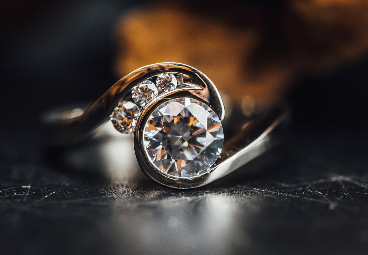 18k White Gold Mounting