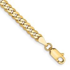 14k Yellow Gold Curb Bracelet