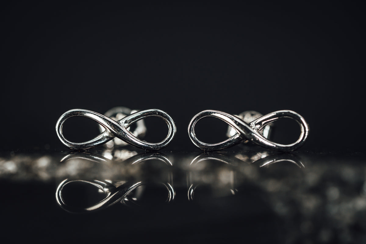 Sterling Silver Infinity Earrings