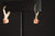 14k Yellow Gold Oregon Sunstone Drop Earrings