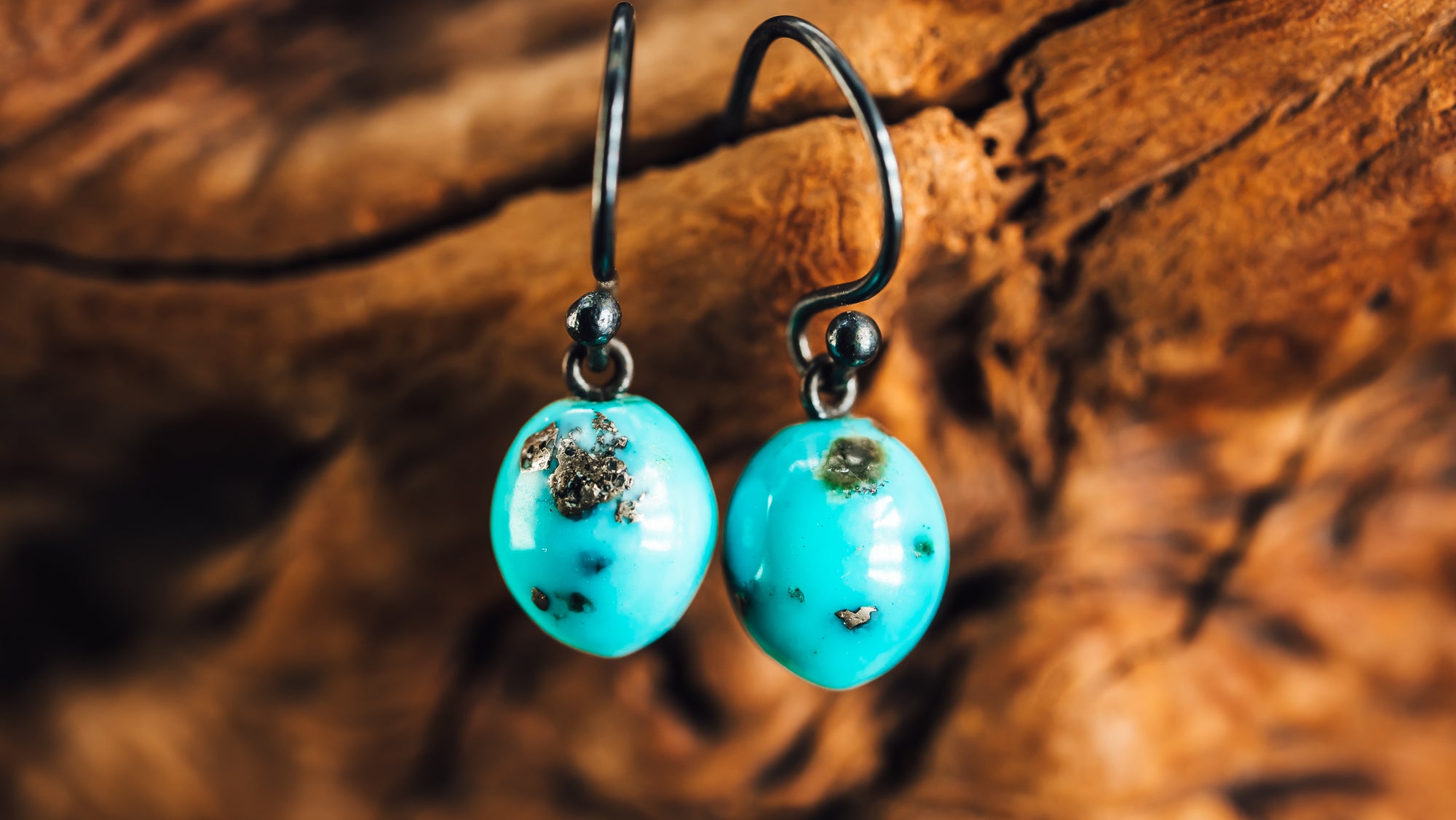 Sterling Silver Turquoise Earrings