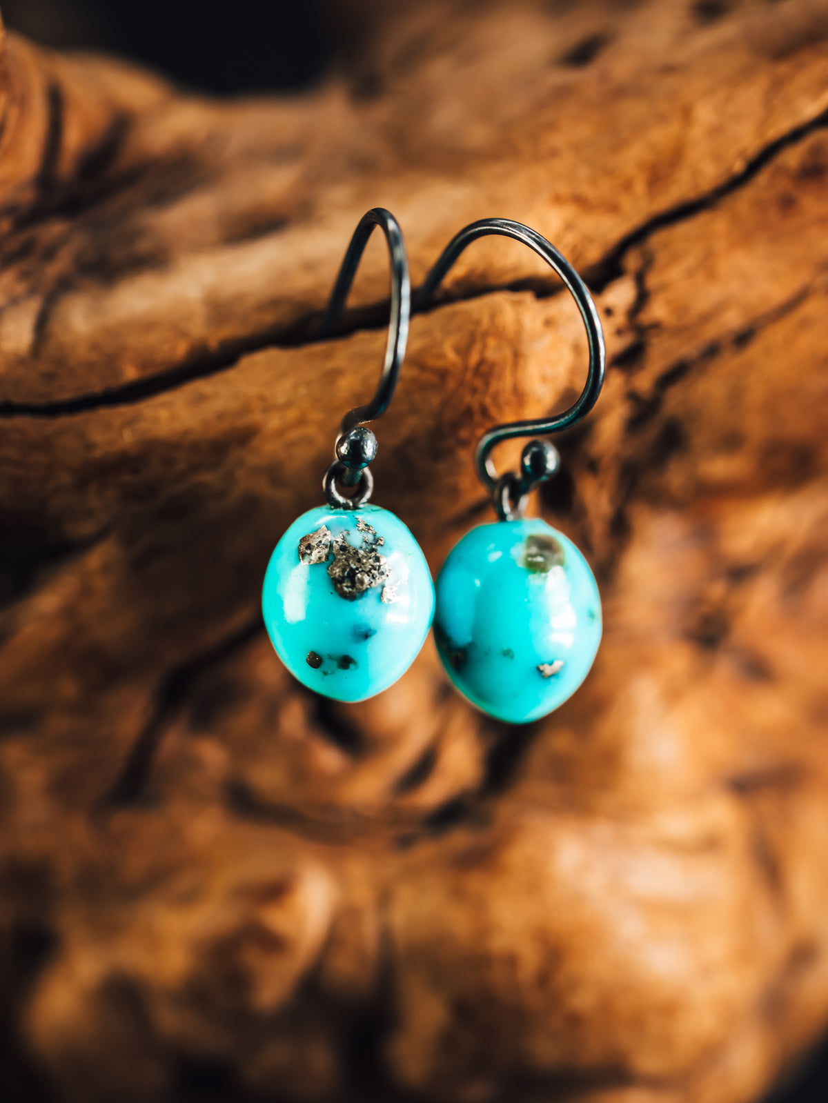 Sterling Silver Turquoise Earrings