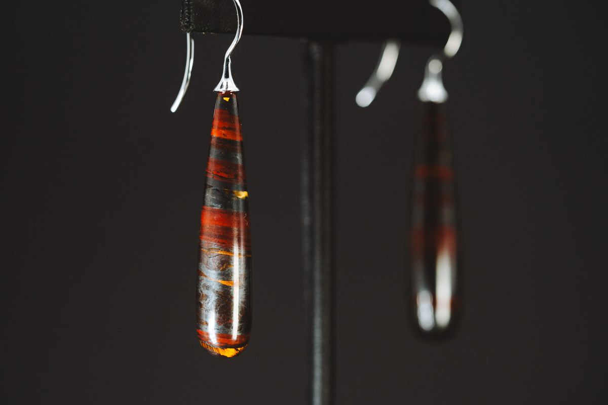 Sterling Silver Tear Drop Earrings