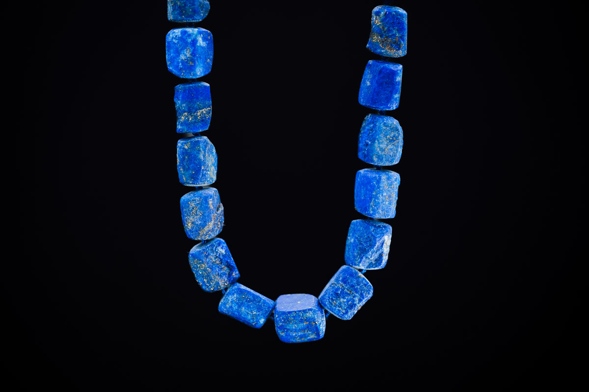Lapis Bead Necklace