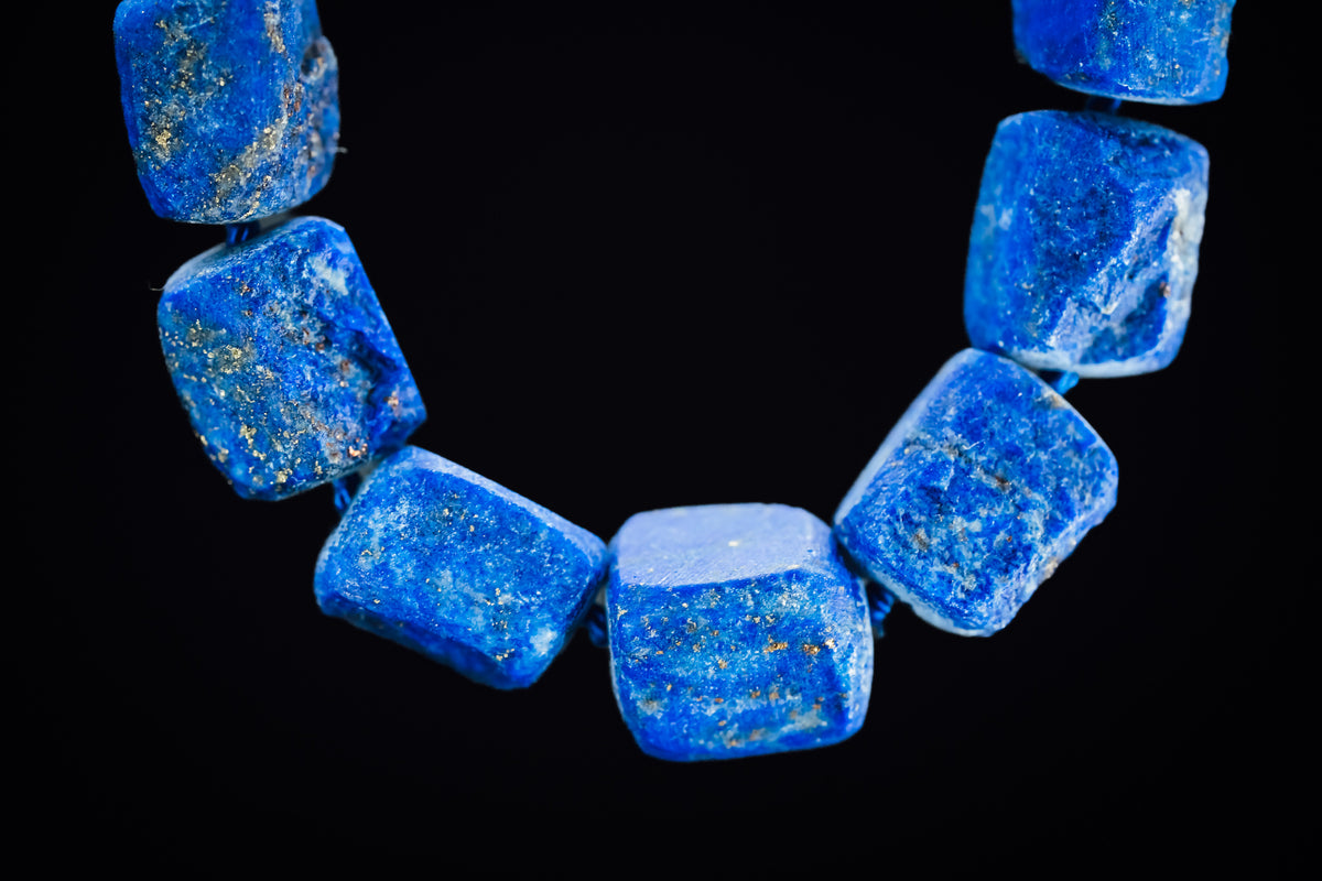 Lapis Bead Necklace