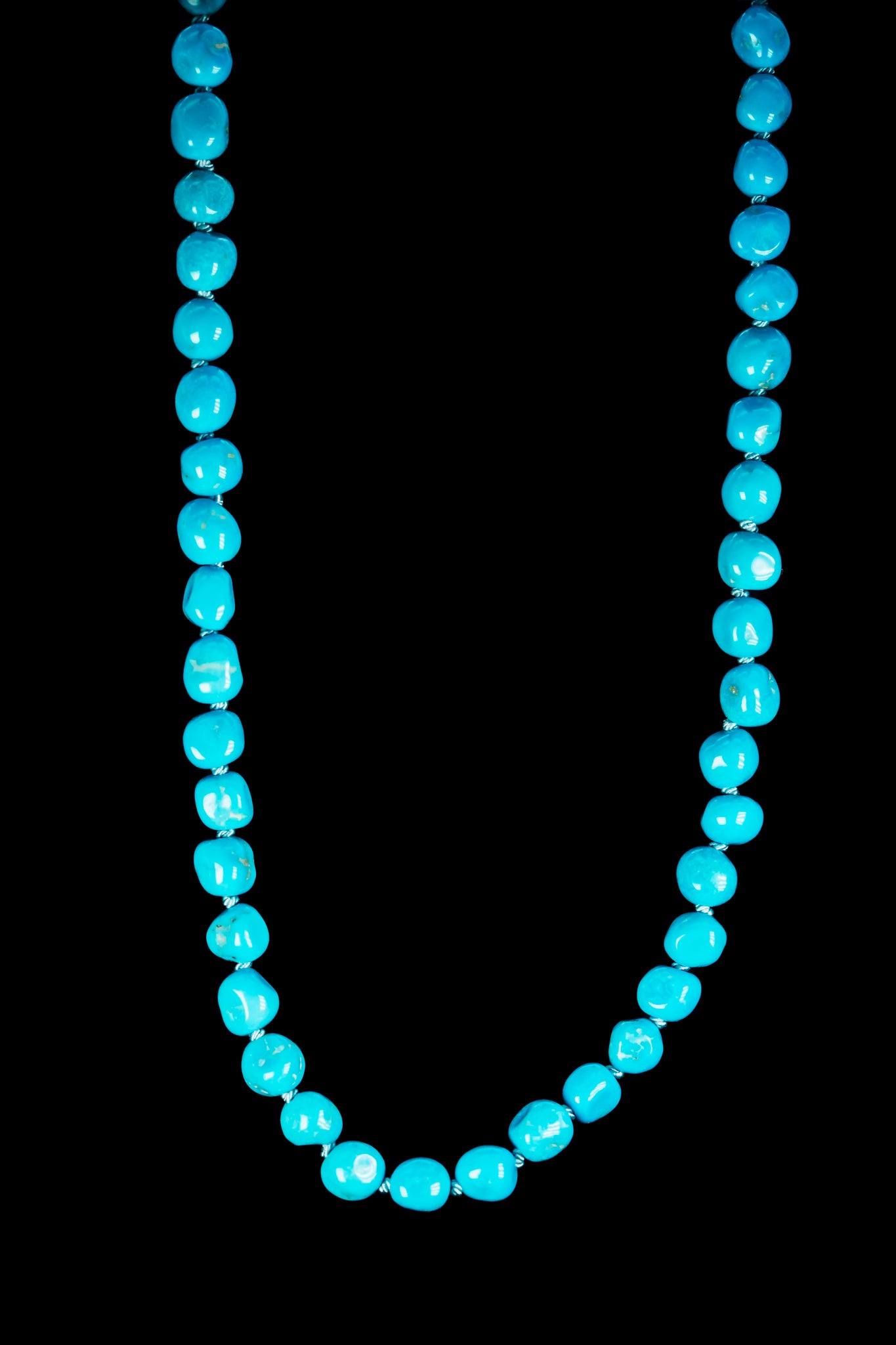 Sterling Silver and Turquoise Necklace