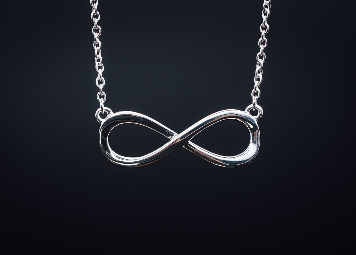 Sterling Silver Infinity Necklace