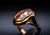 14k Rose Gold Raw Diamond Ring