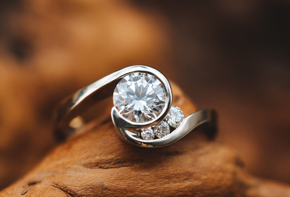 18k White Gold Mounting