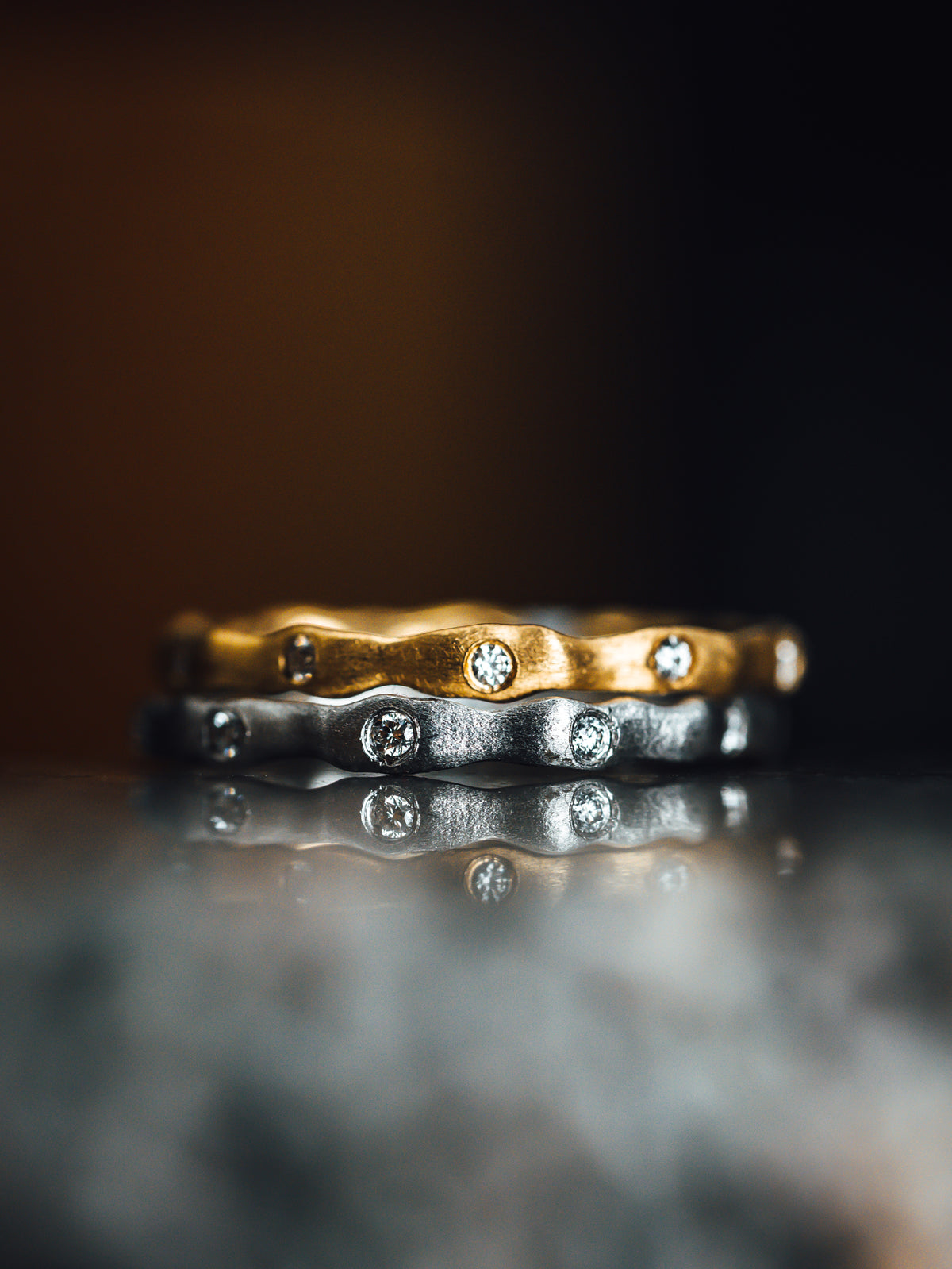 14k White Gold Diamond Ring