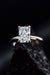 14k White Gold Solitaire Lab Grown Diamond Ring