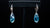 Sterling Silver Fluorite Drop Earrings