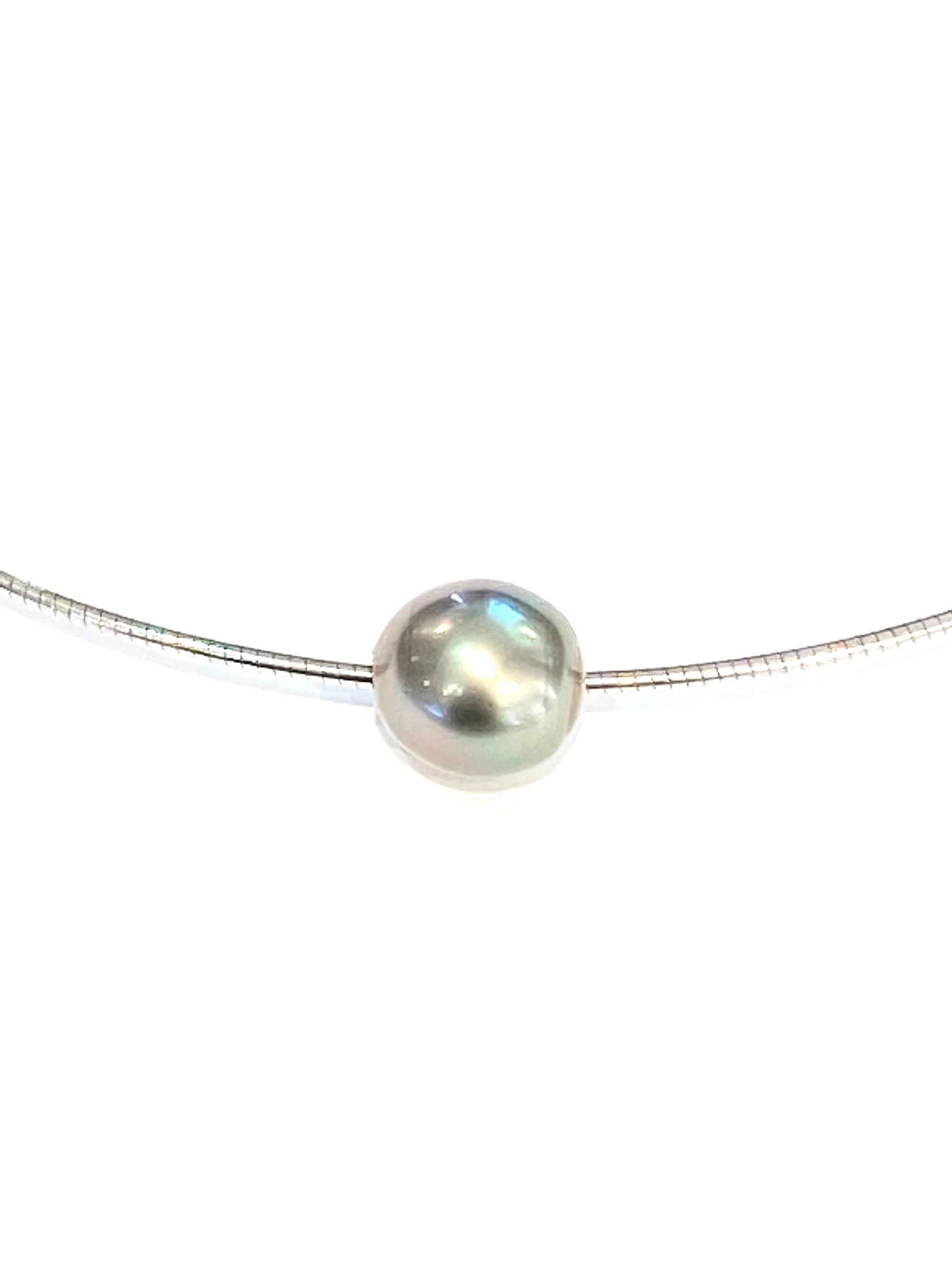 Sterling Silver Pearl Necklace
