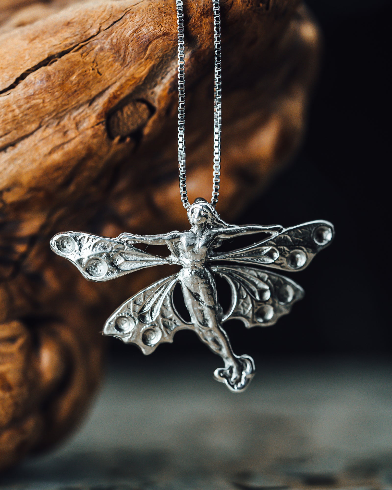 Sterling Silver Butterfly Pendant