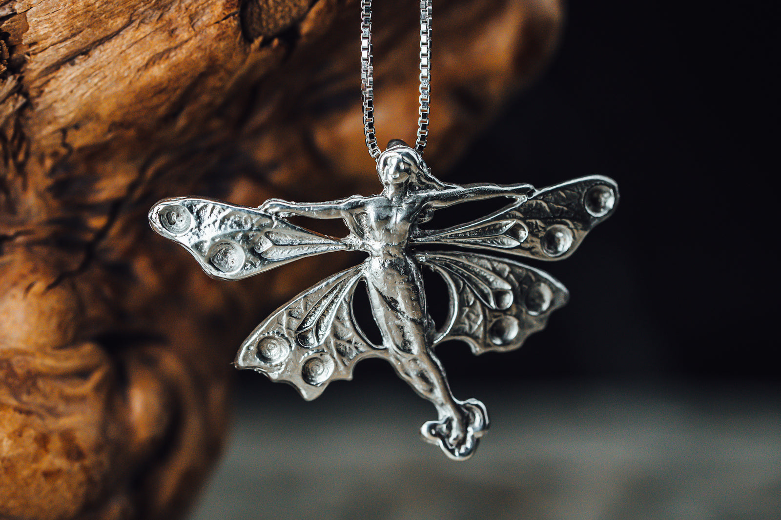Sterling Silver Butterfly Pendant