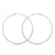 Sterling Silver 2" Endless Hoop Earrings