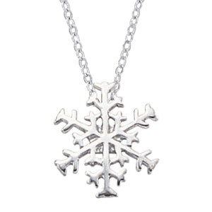 Sterling Silver Snowflake Pendant
