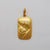 14k Yellow Gold Mother and Child Pendant