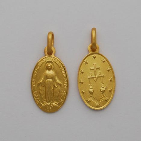14k Yellow Gold "Miraculous" Medallion