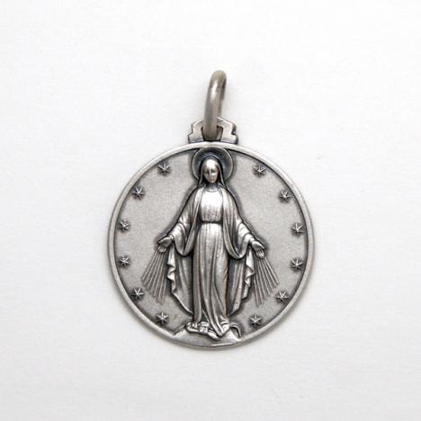 Sterling Silver Medium "Miraculous" Medallion