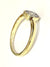 18k Yellow Gold Pave' Diamond Ring