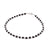 Sterling and Onyx Cube Necklace