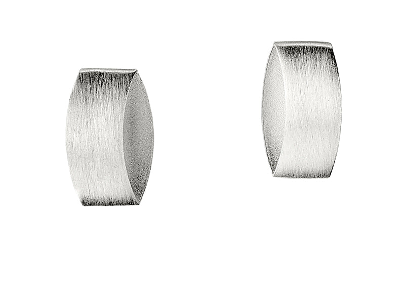 Sterling Silver Arc Earrings