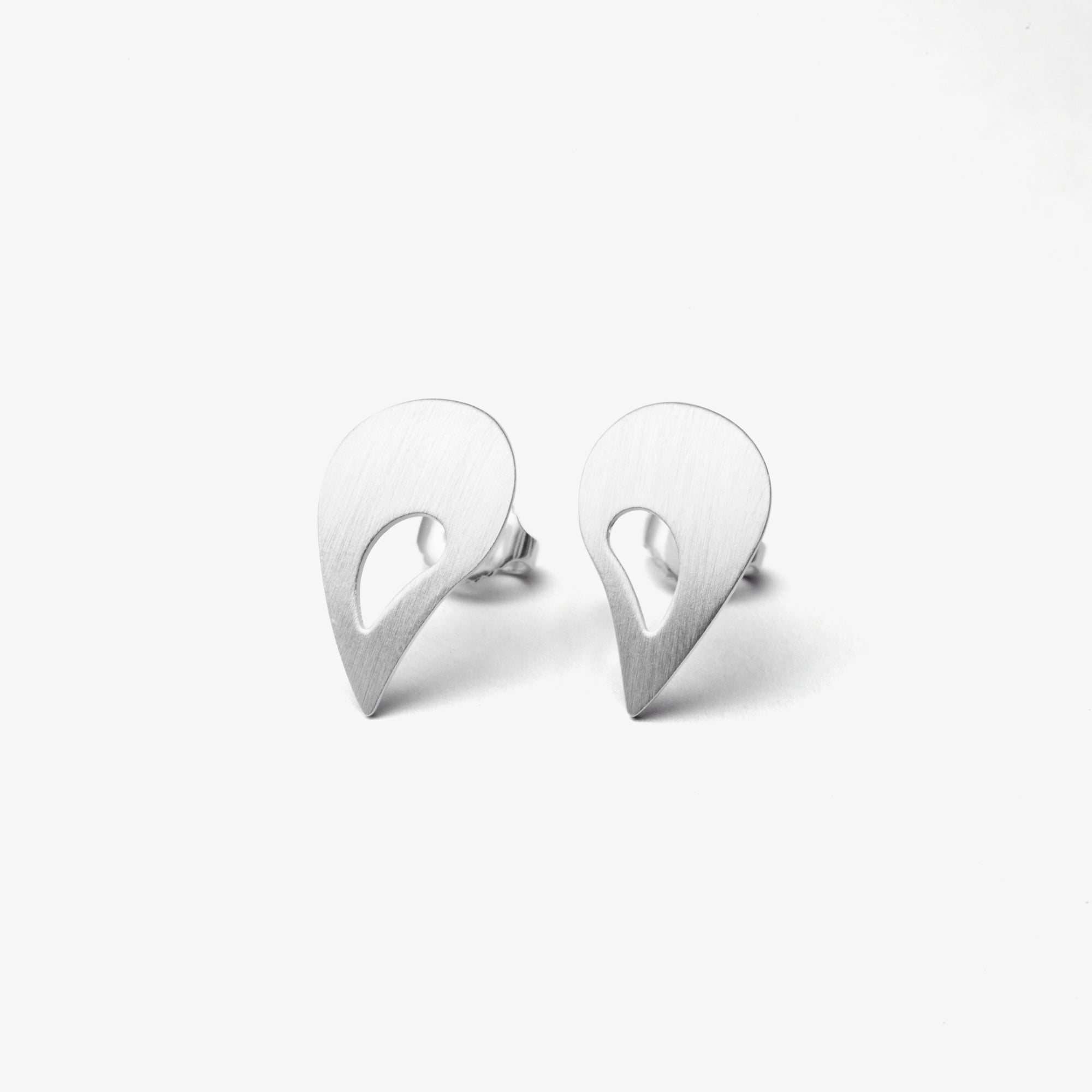 Sterling Silver Paisley Earrings