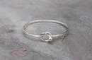 Sterling Silver Love Knot Bracelet