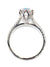 14k White Gold Diamond Mounting