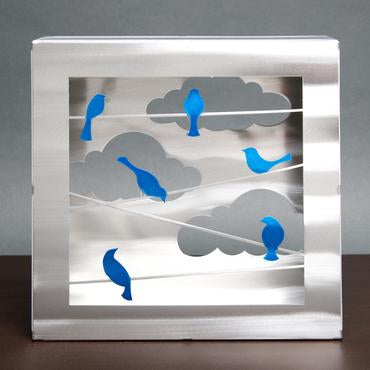 Bird on a Wire Box (Blue)