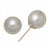 14ky 6.5-7mm Akoya Pearl Stud Earrings