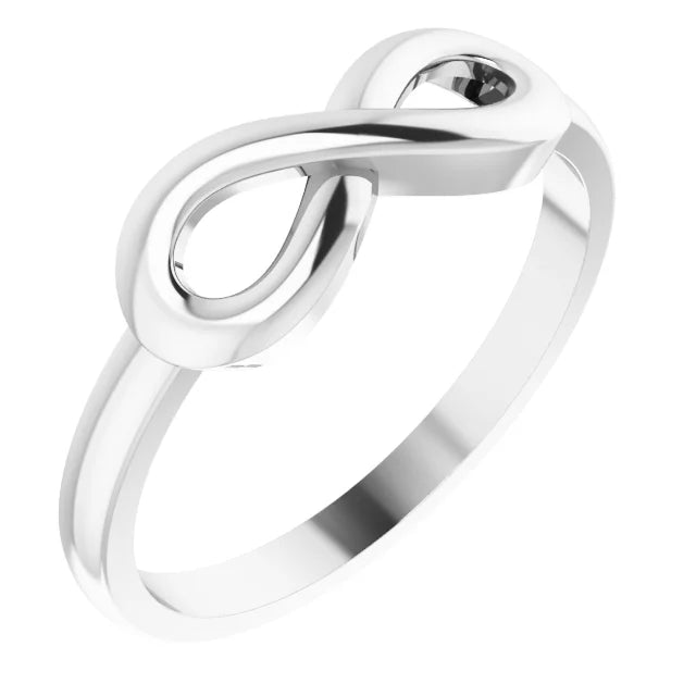 Sterling Silver Infinity Ring