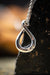 Sterling Silver Infinity Inspired Diamond Pendant