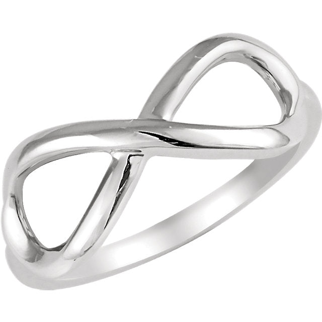 Sterling Infinity Ring