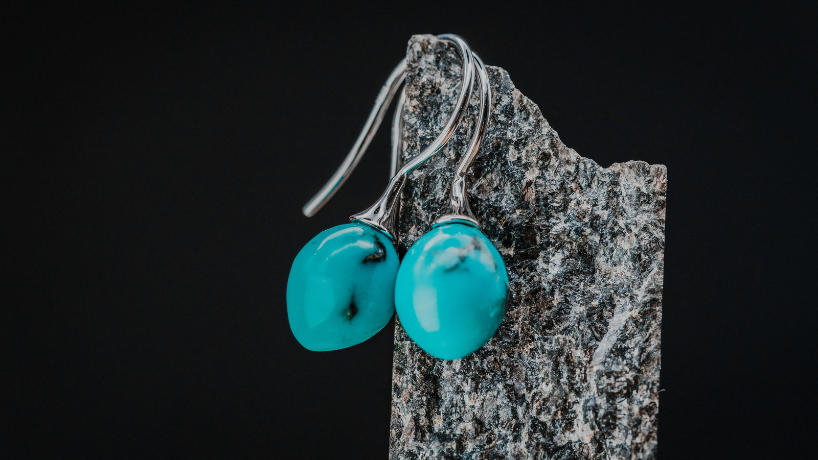 Sterling Silver Turquoise Earrings