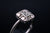 14k White Gold Diamond Ring